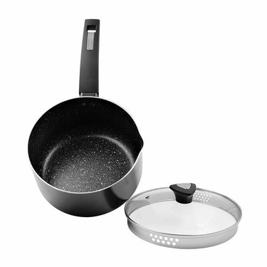 2.8L Aluminium Saucepan with Lid